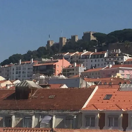 Baixa/chiado View Castle Lägenhet *